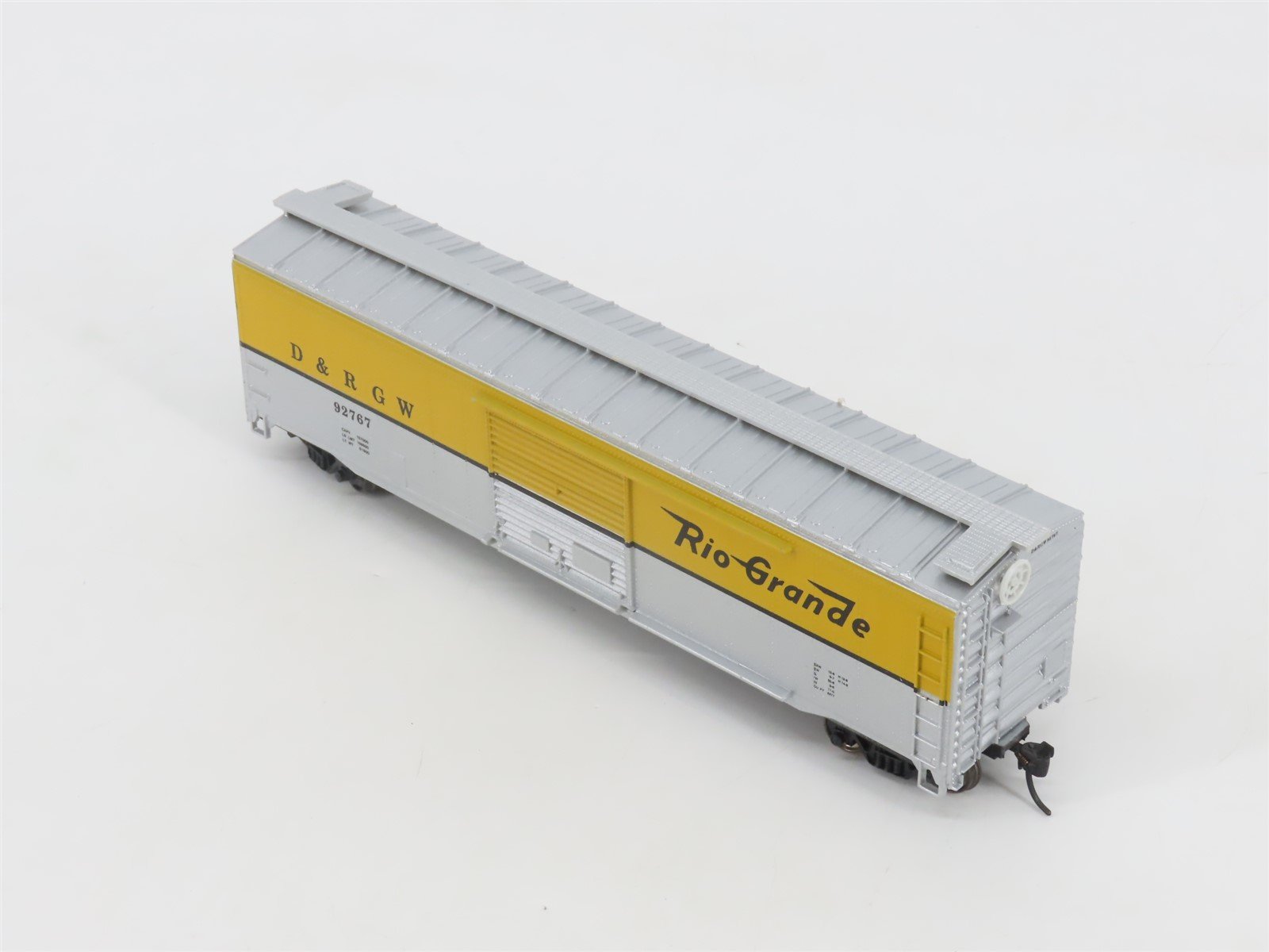 HO Roundhouse 1201 D&RGW Rio Grande 50' Single Door Box Car #92767 - Upgraded