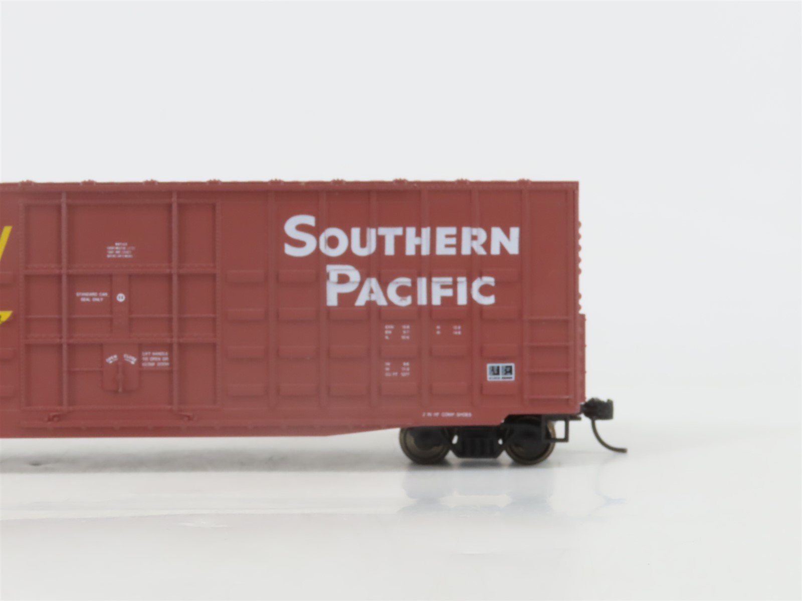 HO Scale Roundhouse 1804 SP Southern Pacific 50' Waffle Box Car #654056 Upgraded