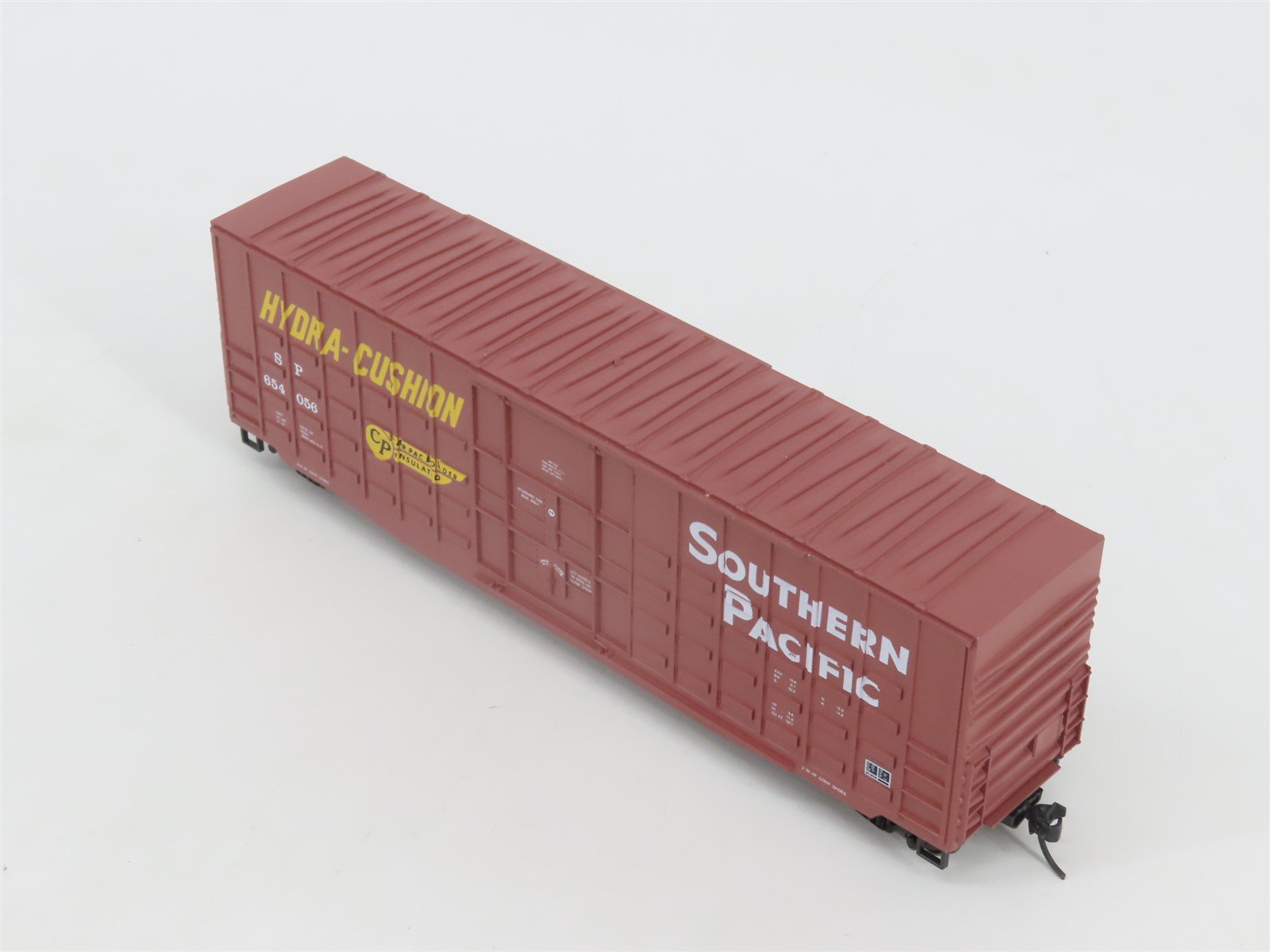 HO Scale Roundhouse 1804 SP Southern Pacific 50' Waffle Box Car #654056 Upgraded