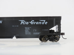 HO Scale Roundhouse 1584 D&RGW Rio Grande Ballast Hopper #24940MW - Upgraded