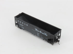 HO Scale Roundhouse 1584 D&RGW Rio Grande Ballast Hopper #24940MW - Upgraded