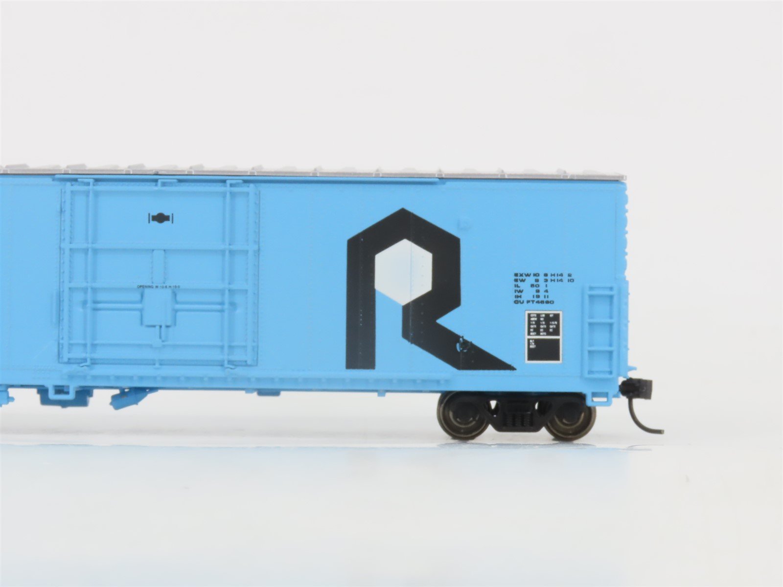 HO Scale Walthers 932-4760 ROCK The Rock 50' Insulated Box Car #516668 -Upgraded
