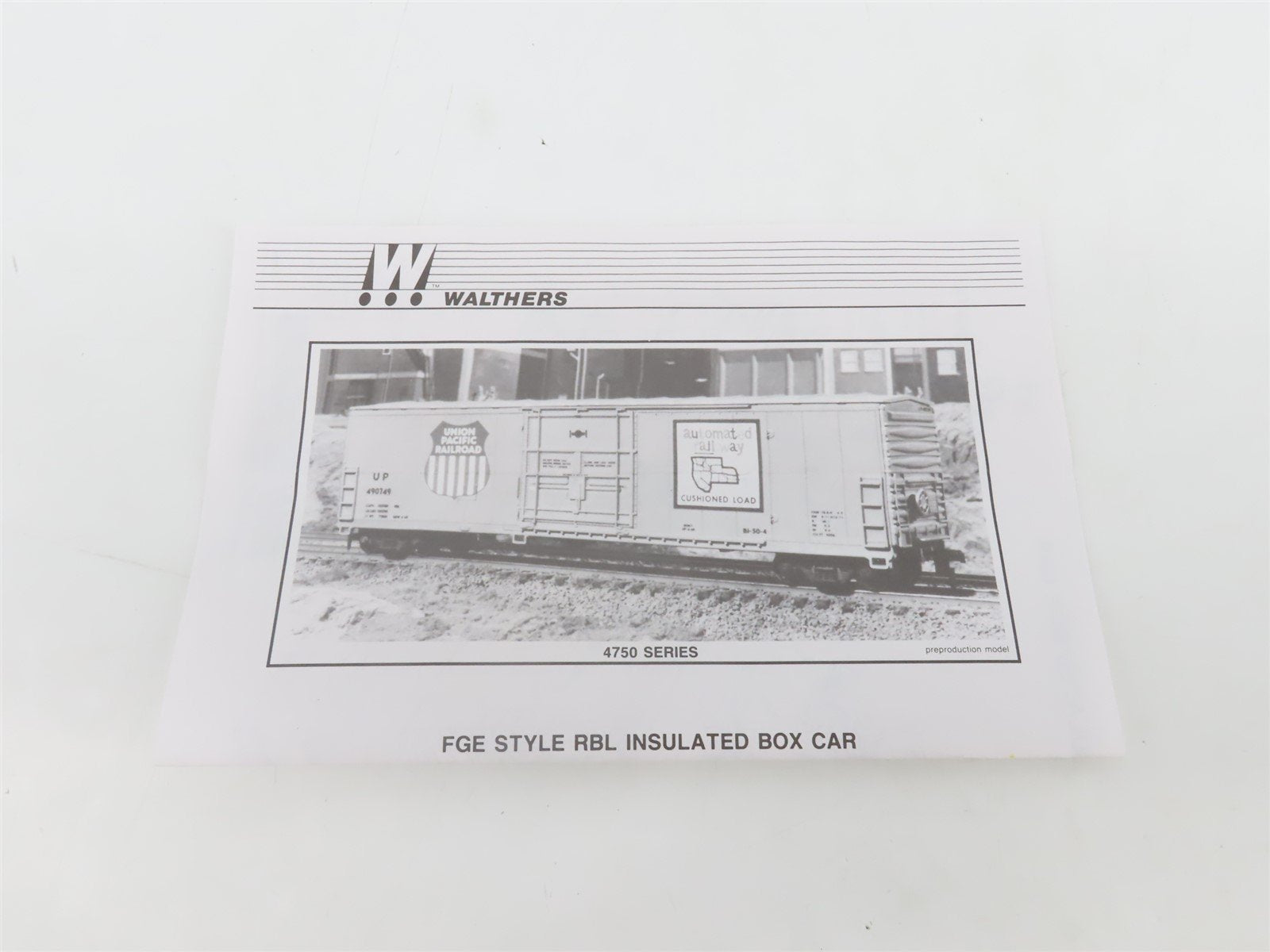HO Walthers 932-4761 WPRX FGE Fruit Growers Express Box Car #95954 - Upgraded