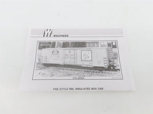 HO Walthers 932-4761 WPRX FGE Fruit Growers Express Box Car #95954 - Upgraded