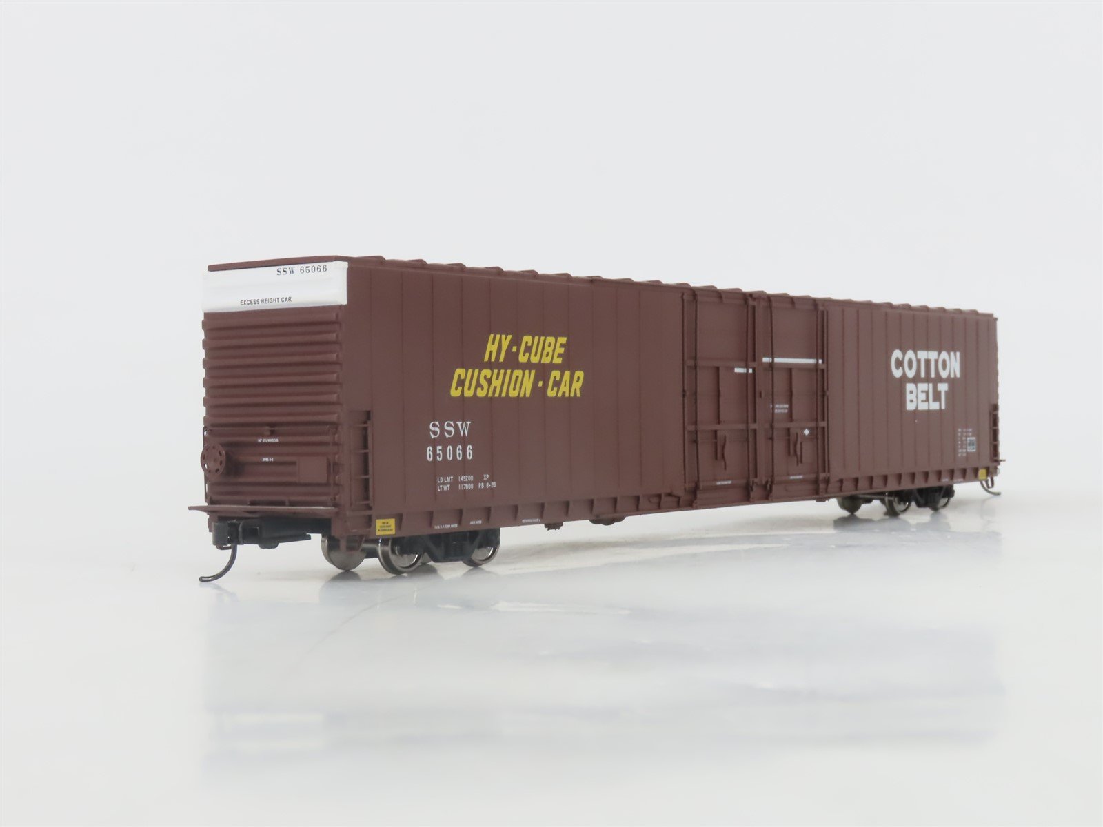 HO Walthers Proto 920-102107 SSW Cotton Belt 86' Double Door Box Car #65066