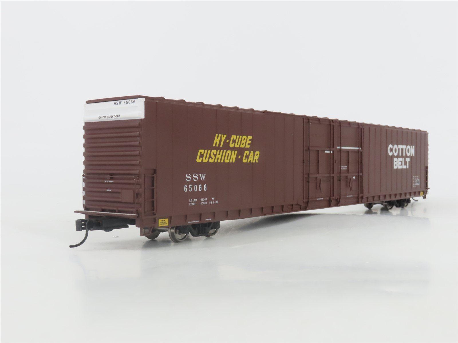 HO Walthers Proto 920-102107 SSW Cotton Belt 86' Double Door Box Car #65066
