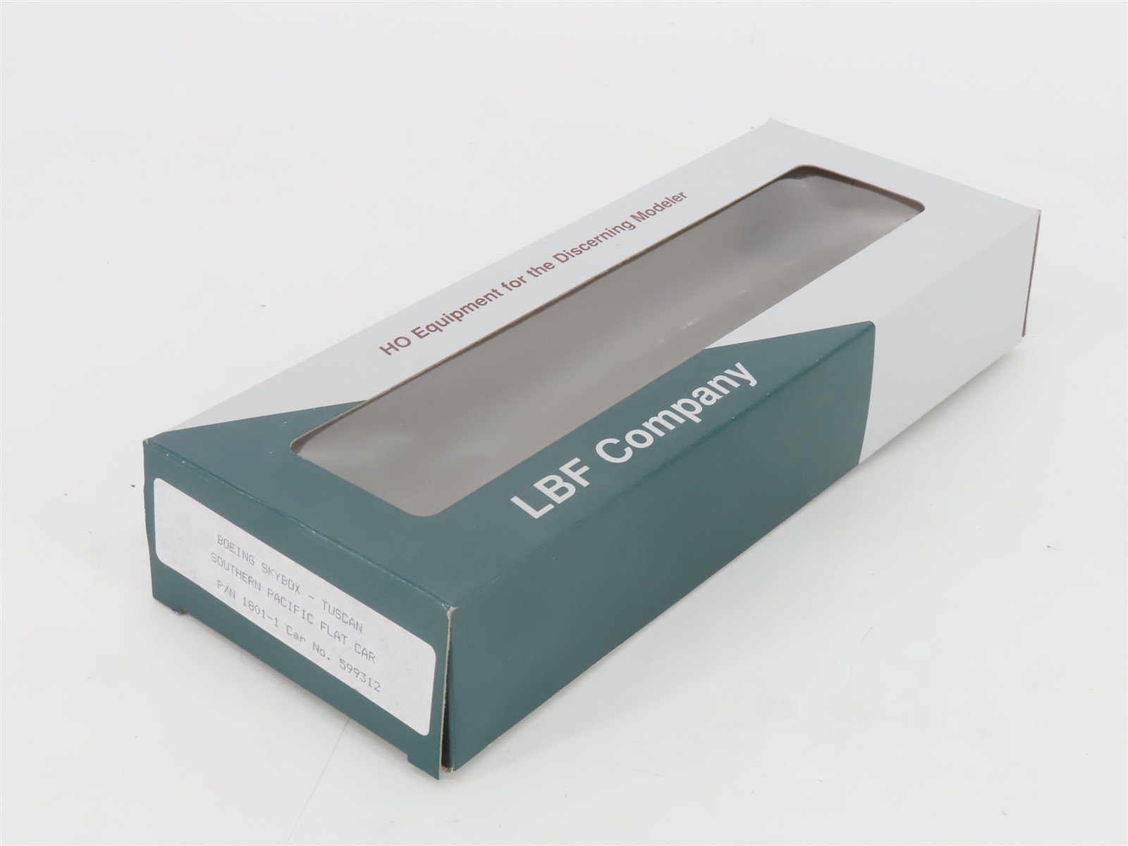 HO Scale LBF 1801-1 SP Southern Pacific Railroad Boeing Skybox Flat Car #599312