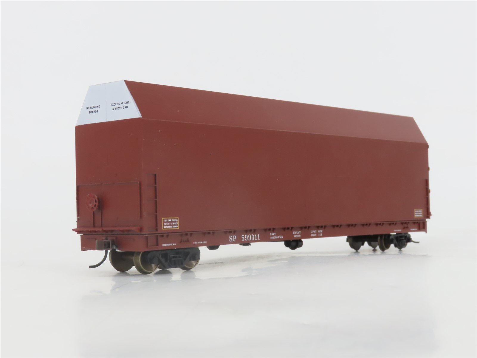HO Scale LBF 1801-1 SP Southern Pacific Railroad Boeing Skybox Flat Car #599311