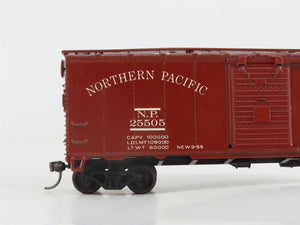 HO Scale Kar-Line NP Northern Pacific Railroad Single Door Box Car #25505