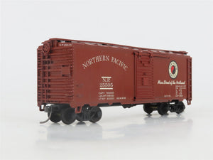 HO Scale Kar-Line NP Northern Pacific Railroad Single Door Box Car #25505
