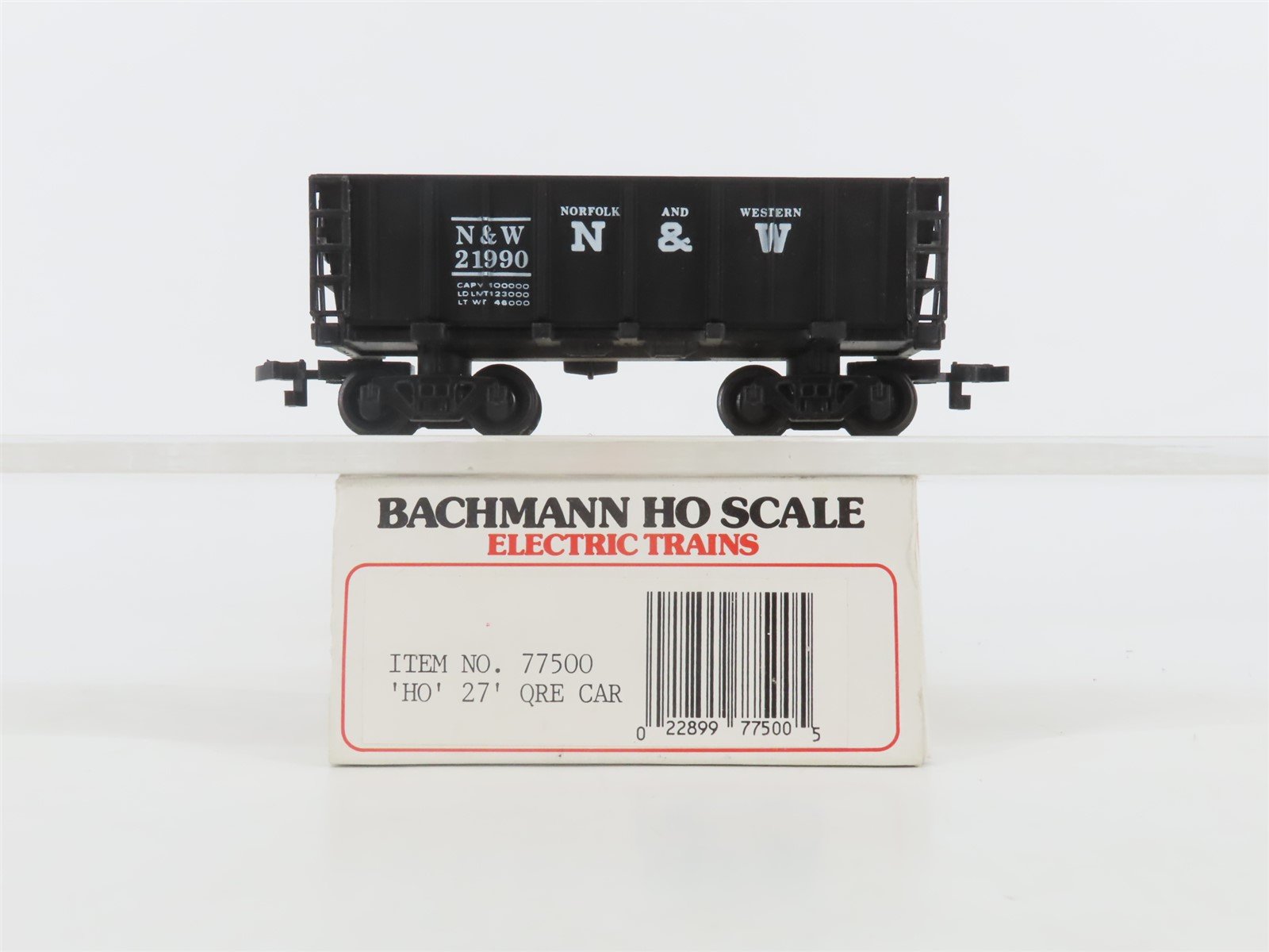 HO Scale Bachmann 77500 N&W Norfolk & Western Railroad 27' Ore Car #21990