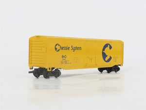 HO Scale Bachmann 43-1010-09 B&O Chessie System 51' Plug Door Box Car #11147