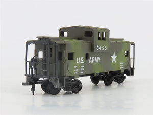 HO Scale AHM US Army Cupola Caboose #3455