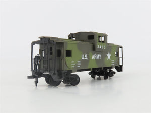 HO Scale AHM US Army Cupola Caboose #3455