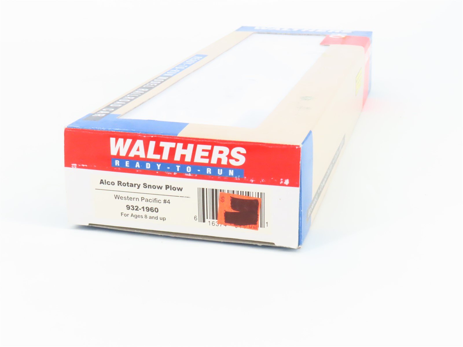 HO Scale Walthers RTR 932-1960 WP Western Pacific Rotary Snow Plow #4