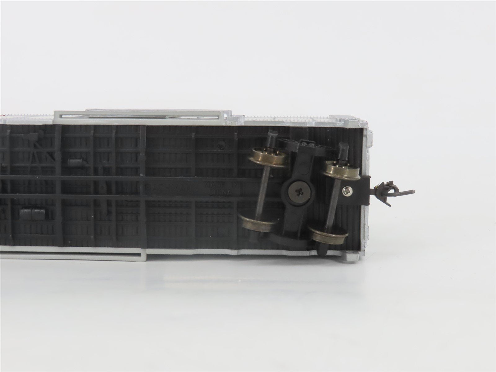 HO Scale Bachmann Silver Series 17039 D&RGW Rio Grande Cookie Box Car #60004
