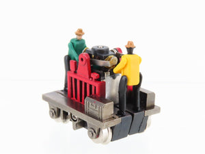 HO Scale Bachmann 46202 Gandy Dancer Handcar
