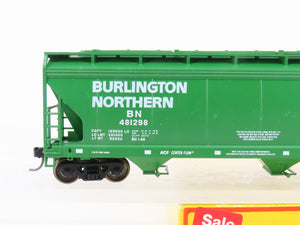 HO Accurail 2015 BN Burlington Northern 3-Bay Covered Hopper #481298 - Upgraded