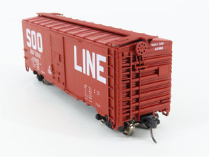 HO Scale Accurail 3218 SOO Line 40' Steel Single Door Box Car #45938 - Upgraded