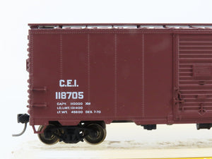 HO Accurail 1508 C&EI Chicago & Eastern Illinois 40' Box Car #118705 - Upgraded