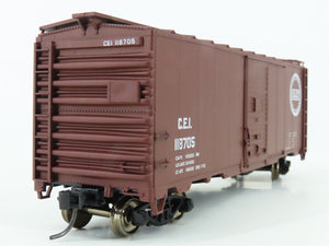 HO Accurail 1508 C&EI Chicago & Eastern Illinois 40' Box Car #118705 - Upgraded