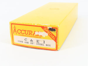 HO Accurail 1508 C&EI Chicago & Eastern Illinois 40' Box Car #118705 - Upgraded
