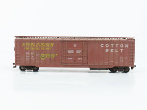 HO Scale Athearn SSW Cotton Belt 50' Plug Door Box Car #21615 - Custom Weathered