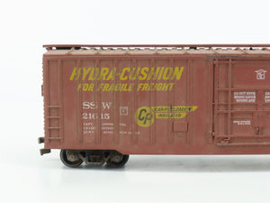 HO Scale Athearn SSW Cotton Belt 50' Plug Door Box Car #21615 - Custom Weathered