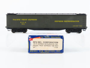 HO Roundhouse/Bev-Bel 4913 PFE Pacific Fruit Express 50' Reefer #501 - Upgraded