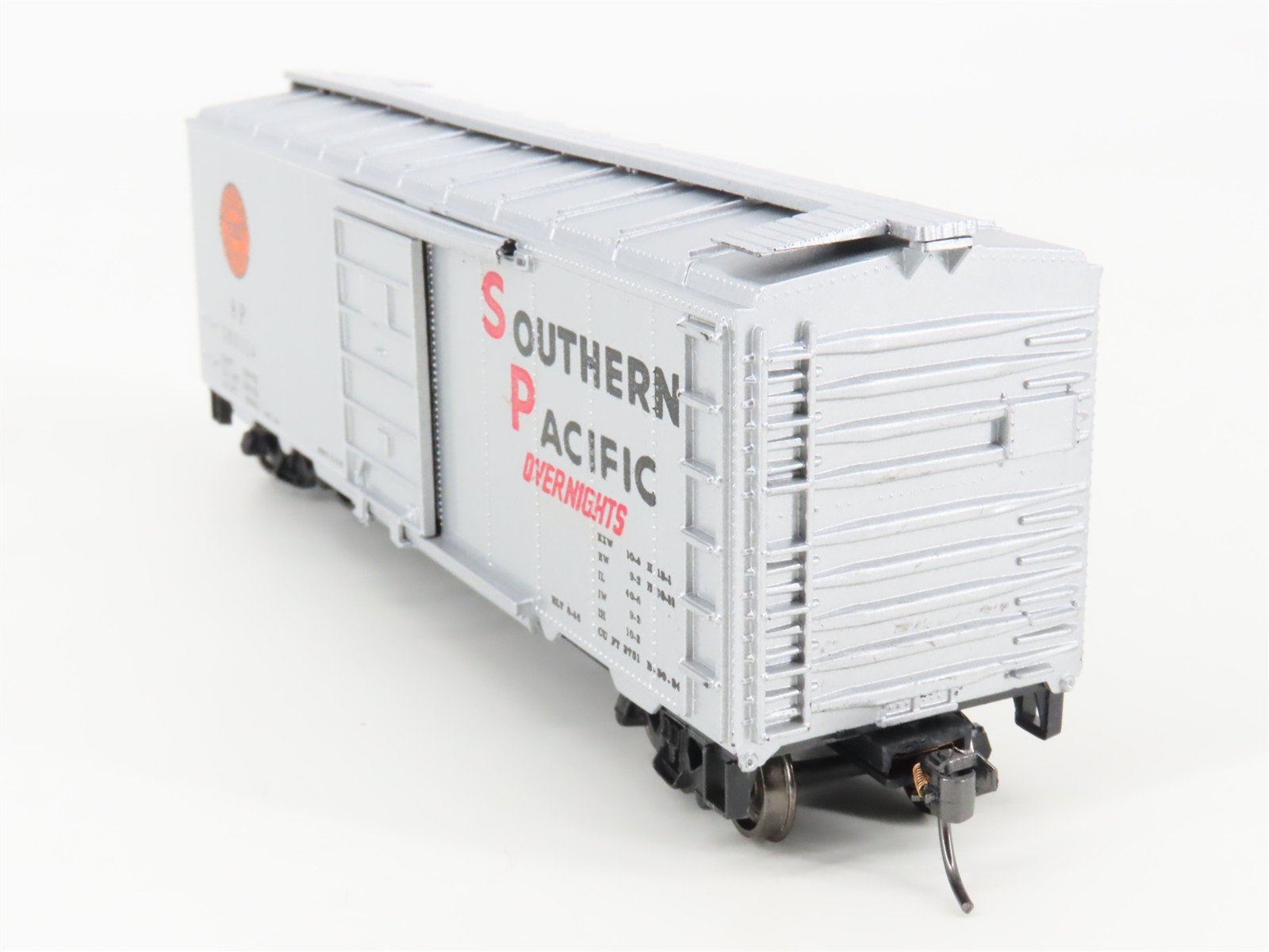 HO Roundhouse 1071 SP Southern Pacific Overnights 40' Box Car #163114 - Upgraded