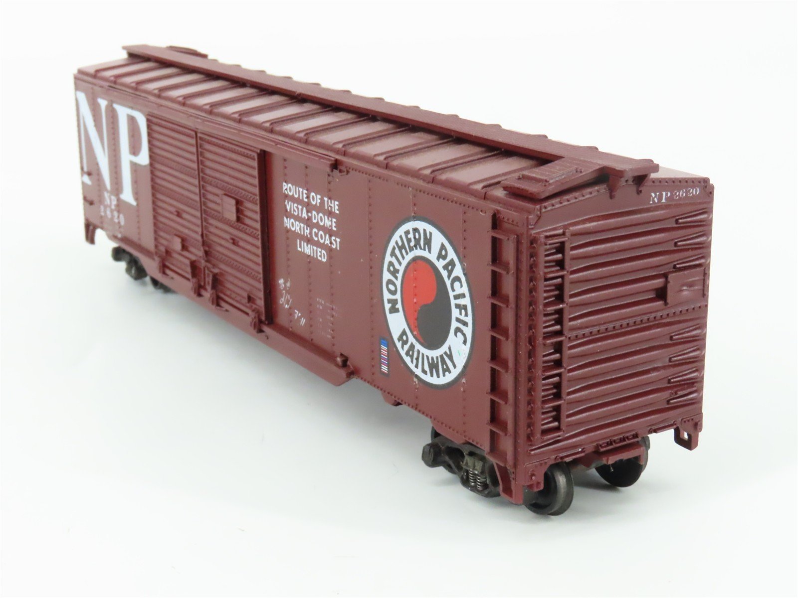 HO Scale Kar-Line NP Northern Pacific 50' Double Door Box Car #2620 - Custom
