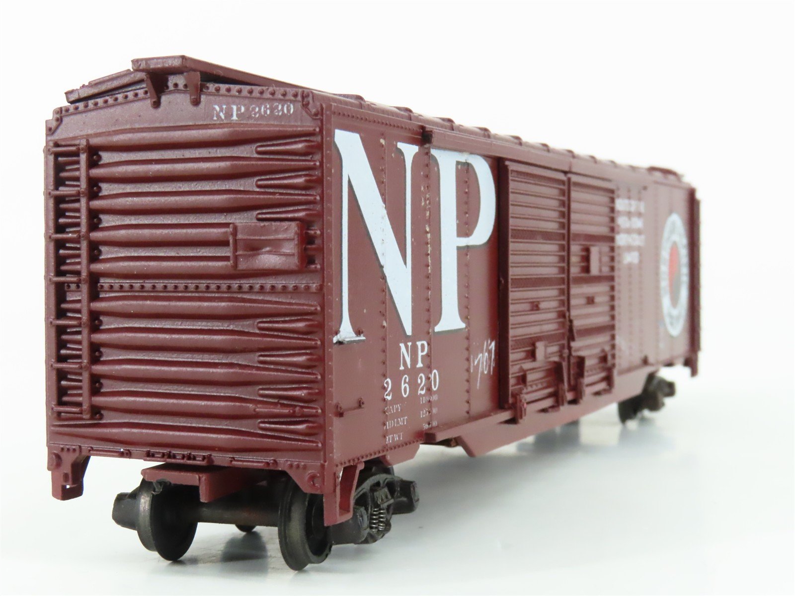 HO Scale Kar-Line NP Northern Pacific 50' Double Door Box Car #2620 - Custom