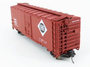 HO Scale Accurail 1519 Erie Railroad 40' AAR Steel Box Car #90199 - Upgraded
