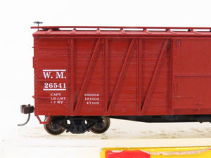 HO Accurail 4213 WM Western Maryland Fast Freight 40' Box Car #26541 - Upgraded