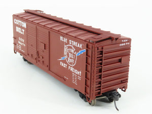 HO Accurail SSW Cotton Belt Blue Streak 40' Box Car #35674 - Custom & Upgraded