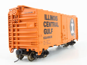 HO Scale Accurail 1504 ICG Illinois Central Gulf 40' Box Car #416638 - Upgraded