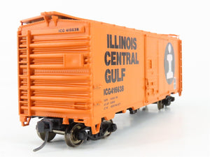 HO Scale Accurail 1504 ICG Illinois Central Gulf 40' Box Car #416638 - Upgraded