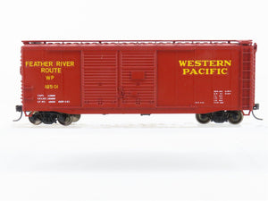 HO Accurail WP Western Pacific Feather River Route 40' Box Car #19501 - Custom