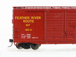 HO Accurail WP Western Pacific Feather River Route 40' Box Car #19501 - Custom