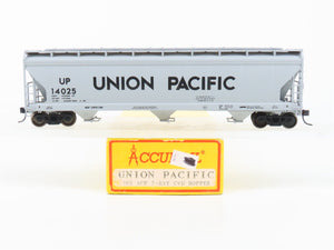 HO Scale Accurail 2005 UP Union Pacific 3-Bay Covered Hopper #14025 - Upgraded