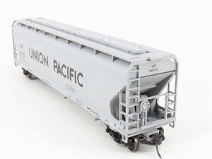 HO Scale Accurail 2005 UP Union Pacific 3-Bay Covered Hopper #14025 - Upgraded