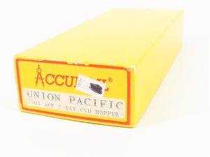 HO Scale Accurail 2005 UP Union Pacific 3-Bay Covered Hopper #14025 - Upgraded