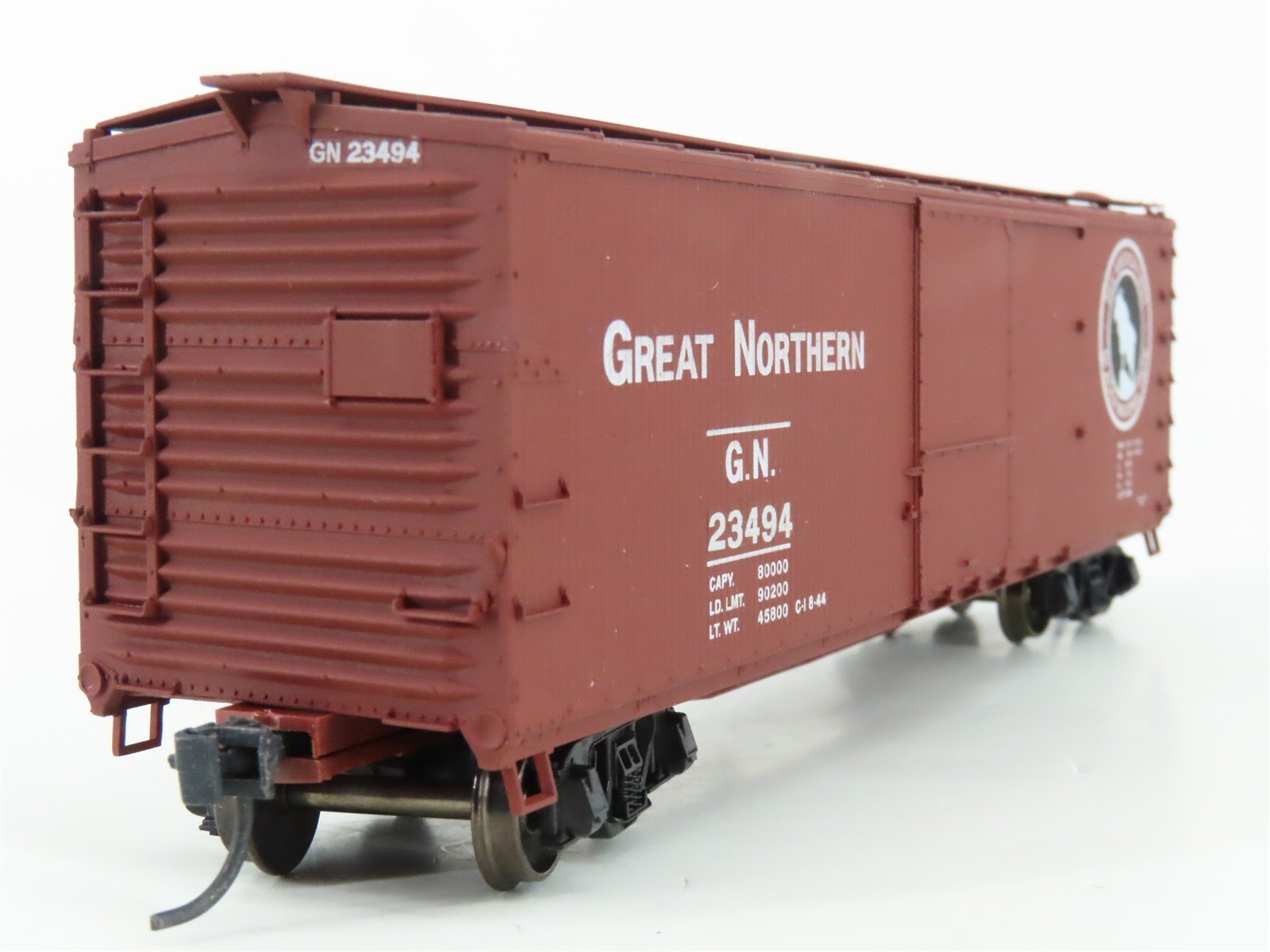 HO Scale Accurail 1595 GN Glacier National Park 40' Box Car #23494 - Upgraded