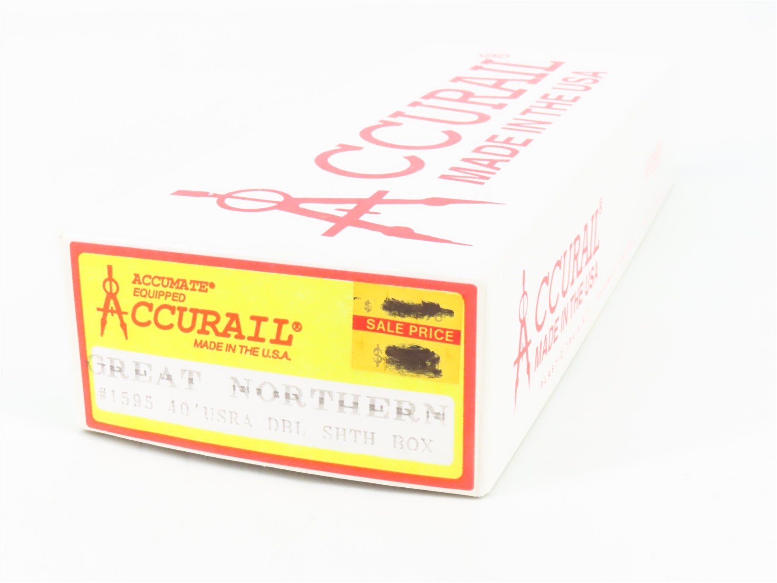 HO Scale Accurail 1595 GN Glacier National Park 40' Box Car #23494 - Upgraded