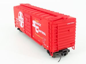 HO Scale Accurail 3401.1 ATSF Santa Fe 40' Steel Box Car #17784 - Upgraded