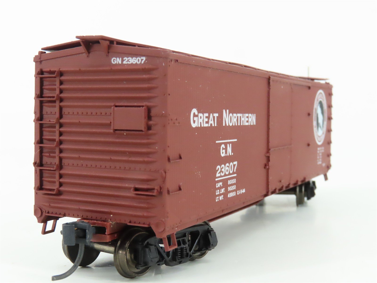 HO Scale Accurail 1505 GN Glacier National Park 40' Box Car #23607 - Upgraded