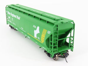 HO Scale Accurail NER New England Rail 50' 3-Bay Covered Hopper #65550 Upgraded