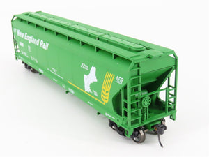 HO Scale Accurail NER New England Rail 50' 3-Bay Covered Hopper #65550 Upgraded