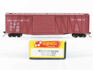 HO Scale Roundhouse 2131 T&P Texas & Pacific 50' Auto Box Car #70049 - Upgraded