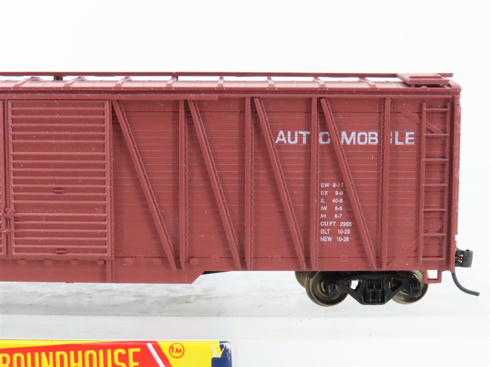 HO Scale Roundhouse 2131 T&P Texas & Pacific 50' Auto Box Car #70049 - Upgraded